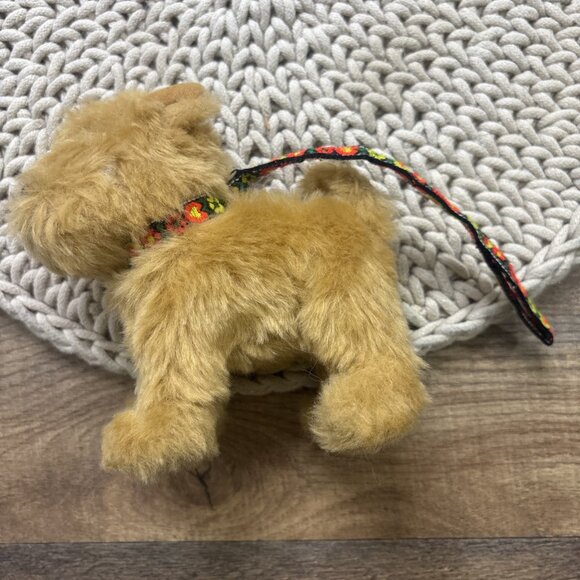 American Girl Doll Julie’s Dog Walking Set Fuzzy Plush Dog For 18” Dolls - Picture 2 of 4